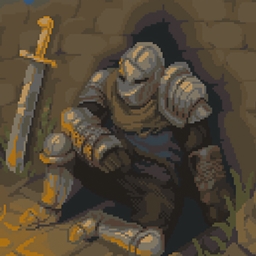 Ashfall Knight Animated UI project image