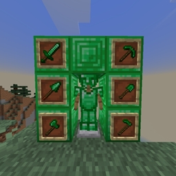 PG's Emerald Armor and Tools Add-on logo