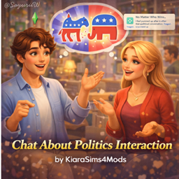 Chat About Politics Interaction by KiaraSims - Tradução PTBR