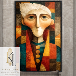 Set of Eight Portraits - Quiet Faces Wall Art logo