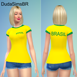 DudaSimsBR – Brazil Classic Jersey logo