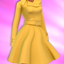 Dress Yellow Cute logo