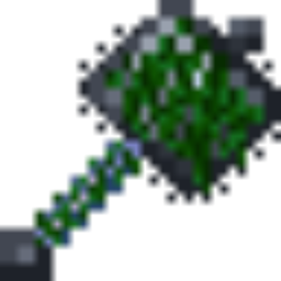 Spiked mace logo