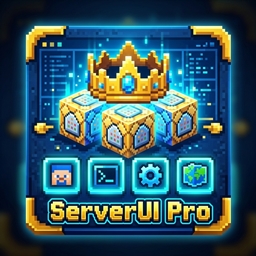 Server UI: Warps, Kits & Homes logo
