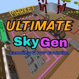 Ultimate SkyGen: Economy & PvP Evolution logo