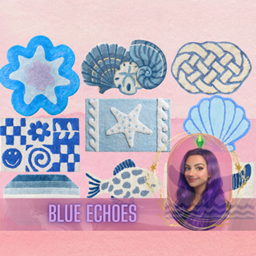 Blue Echoes Rug Set project image