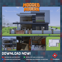 Modded Modern House #8 (With Furnitures) logo