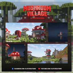 Survival Mushroom Village (Achievements On) logo