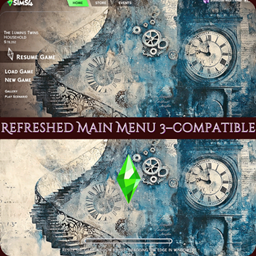 Equinox Main Menu Override/Loading Screen (See Required) - The Sims 4 ...