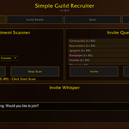 Simple Guild Recruiter project image