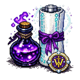 Cursed Potion & Scrolls (Cursed fate addon) logo