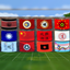Chinese flags logo