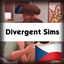 Divergent Sims by adeepindigo | Czech Translation (Čeština) logo