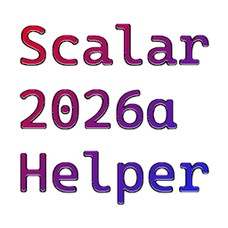 Scalar 2026a Helper logo