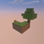 Bedrock Skyblock with biomes logo