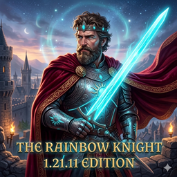The Rainbow Knight 1.21.11 Edition logo