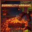 Durability warning "Achievement friendly" logo