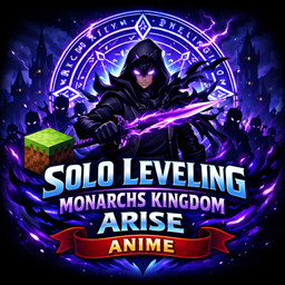 Solo Leveling Monarchs Kingdom Arise Anime logo