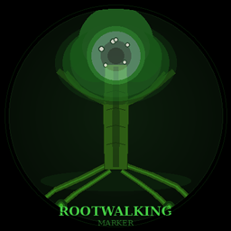 Rootwalking Marker logo