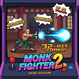 Monk Fighter 2 logo