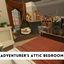 Adventurer's Attic Bedroom logo