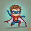 Superheroes new beginnings logo