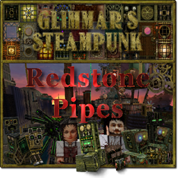 Glimmar's Steampunk Redstone Pipes