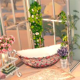 Old Fashioned Bathroom (Floral) project image