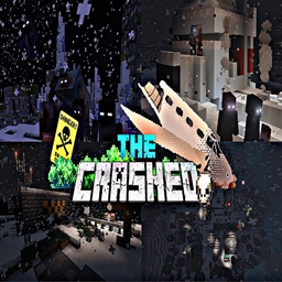 The Crashed A Winter Apocalypse World logo