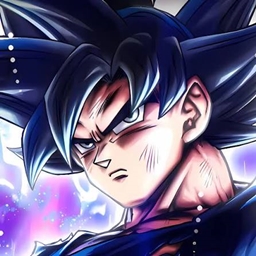 Animated Menu: Goku Ultra instinct edition logo