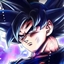Animated Menu: Goku Ultra instinct edition logo