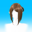 【SUSHI】S122 cute otaku girl hair logo
