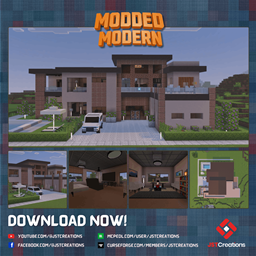 Modded Modern House #9 (With Furnitures) logo