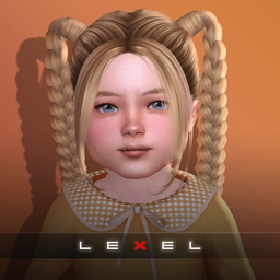 LEXEL - Lexa (toddler hairstyle) project image