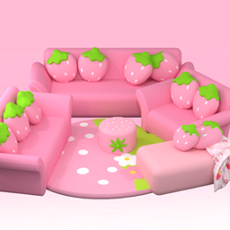 【SUSHI】U28 Strawberry Sofa Set logo