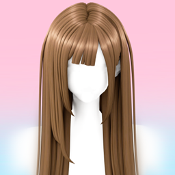 【SUSHI】S128 straight bangs, pure and seductive long hair logo