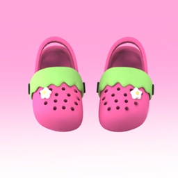 【SUSHI】S159 Strawberry Hole Shoes logo