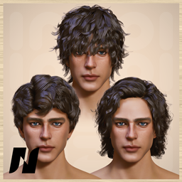 NCTN Male Wavy Hair Collection logo