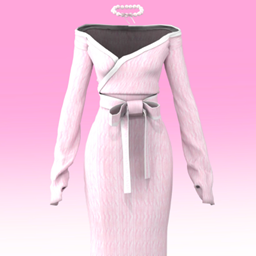 【SUSHI】S195 One-Shoulder Hips-Hugging Long Dress logo