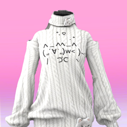 【SUSHI】S201 Cat-style Off-shoulder Dress logo