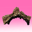 【SUSHI】S86 Leopard-print hairband logo