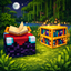 Runed Bookshelf (Apothic Enchanting addon) logo