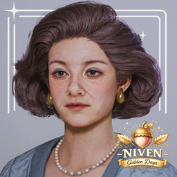 Golden Age Hair 02 - Queen Hair (Females) logo