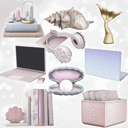 Modern Mermaid - Bedroom Decoration logo
