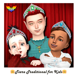 aithsims4 - Tiara Traditional for Kids project image