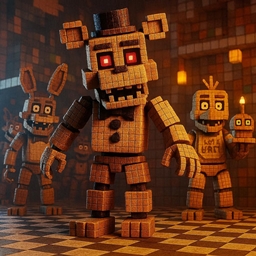 FNAF CUSTOM BUILD 01 logo