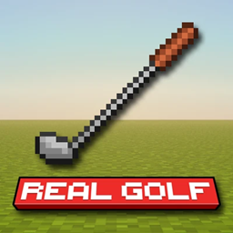 Real Golf | Minecraft Golf Minigame Addon logo
