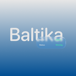 BaltikaVisuals logo
