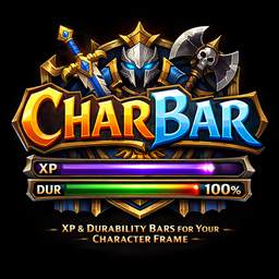 Charbar - Character frame enhancements project image