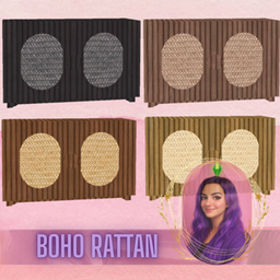 Boho Rattan Dresser project image